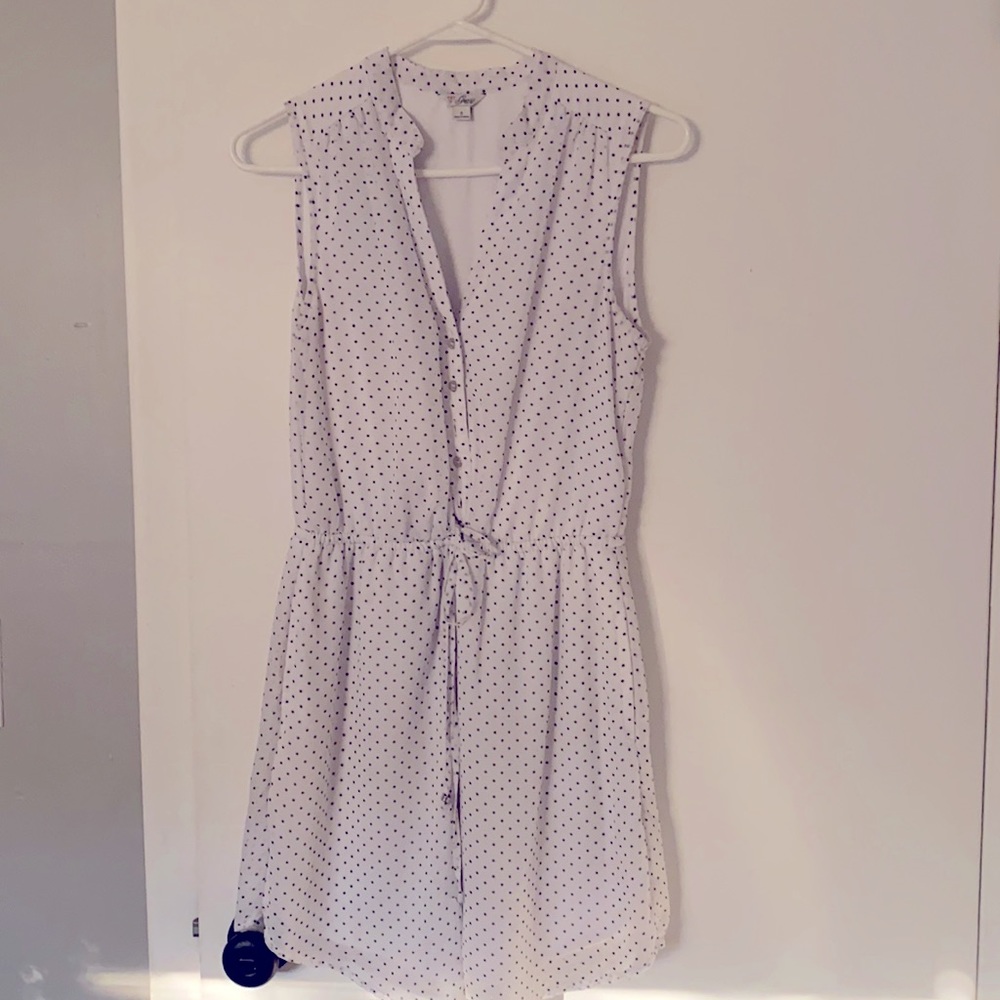 Polka dot mini dress